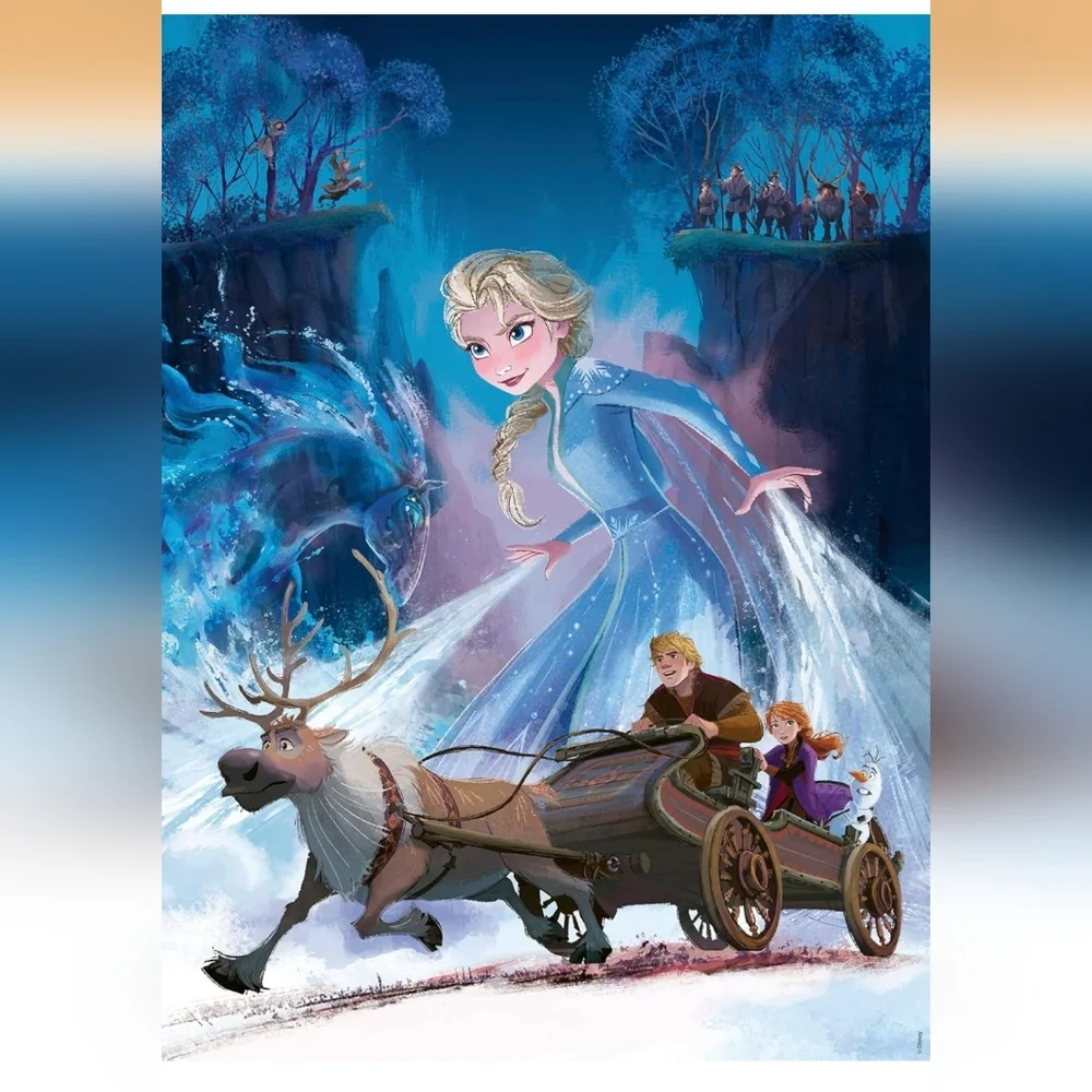 Ravensburger Frozen 2 puzzle featuring Elsa and friends 200 pieces Kids Toys